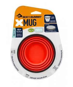 emballage X-Mug Pliant rouge