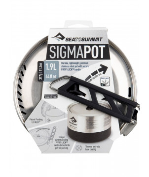 packaging Sigma Pot Inox 1.9L