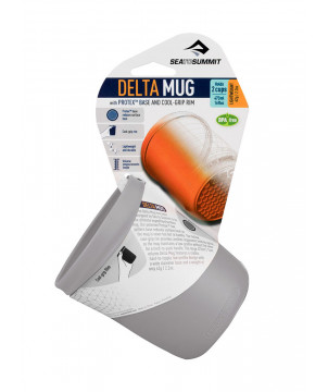 emballage delta mug gris